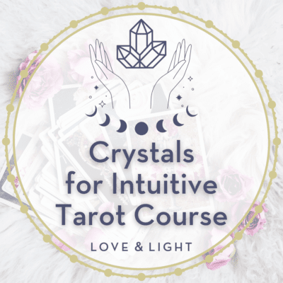 Crystals for intuitive Tarot Course
