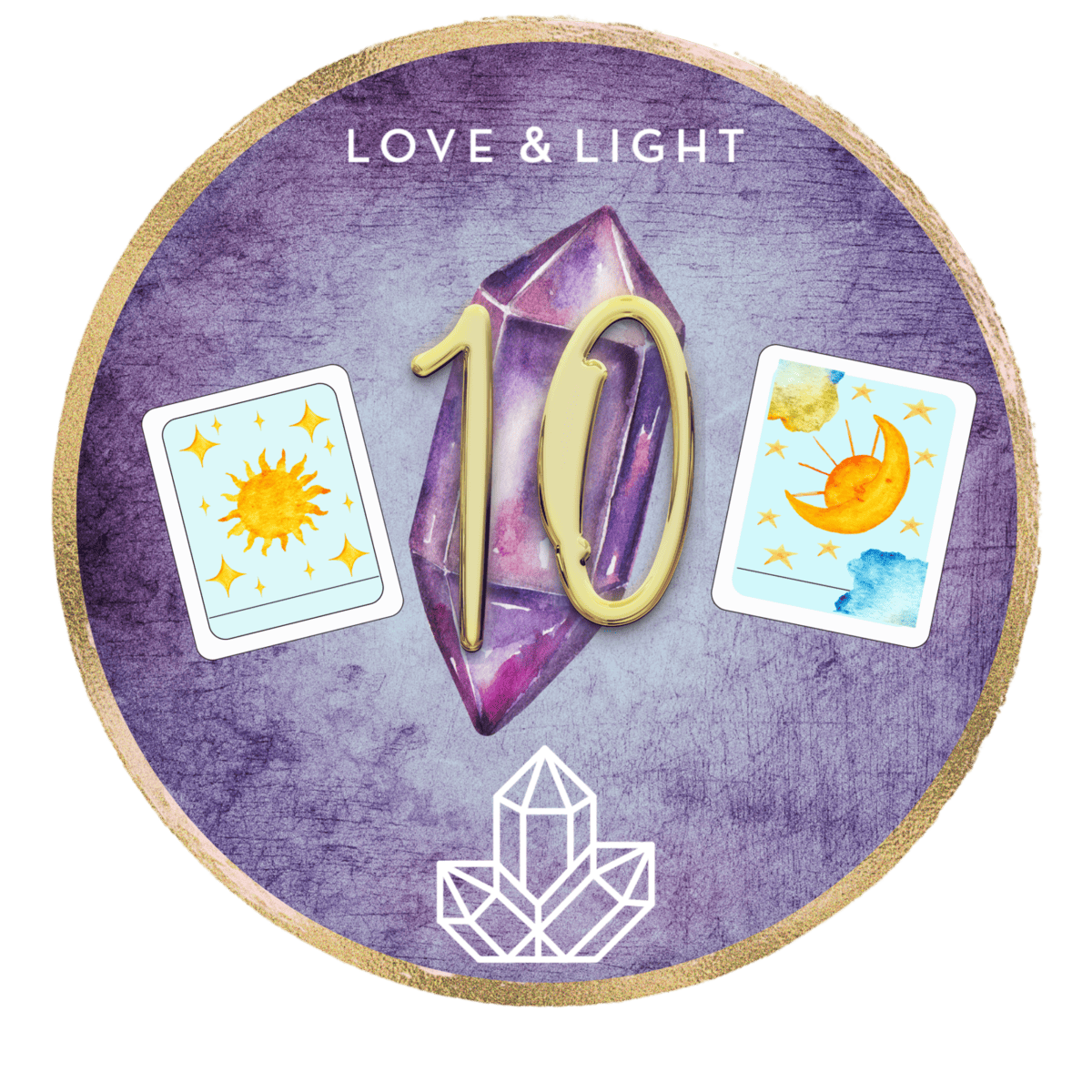 10 Best Crystals for Tarot Card Readings Class Icon