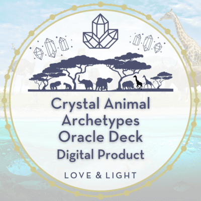 Crystal Animal Archetypes Oracle Cards