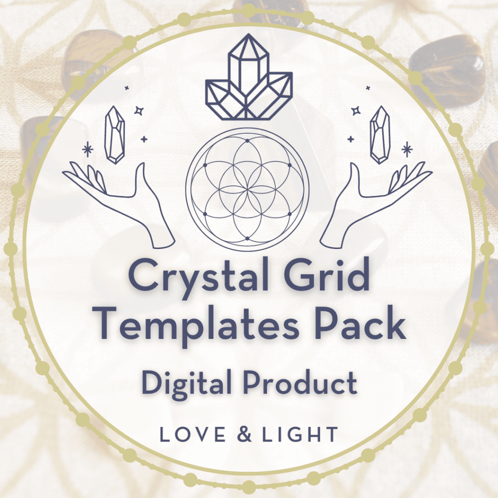 Crystal Grid Templates Pack - Digital Download