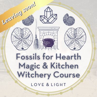 Fossils for Hearth Magic & Kitchen Witchery Course