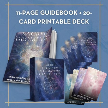 Sacred Geometry Affirmations Oracle Cards (1) Sacred Geometry Affirmations Oracle Cards (1)