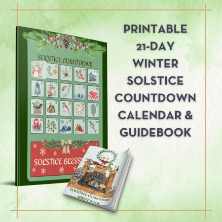 Winter Solstice Calendar Mockup