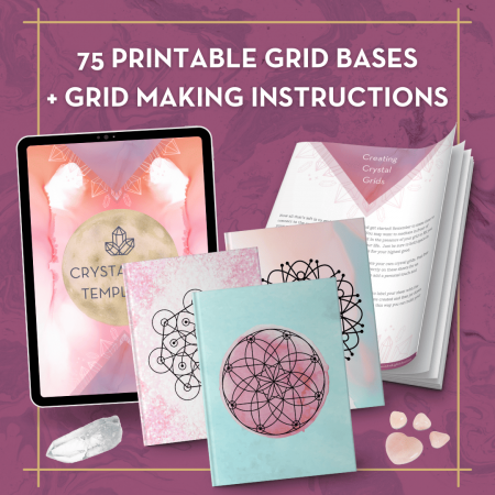 Crystal Grid Templates Pack Materials